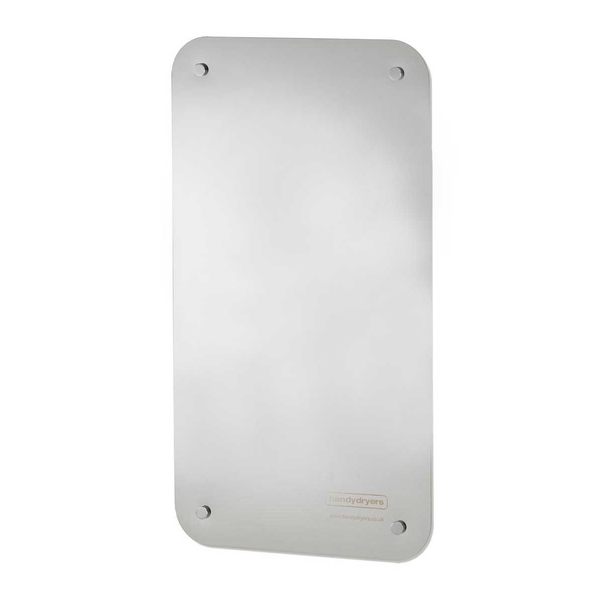 Hand Dryer Splash Back Panel Polished Chrome 1119
