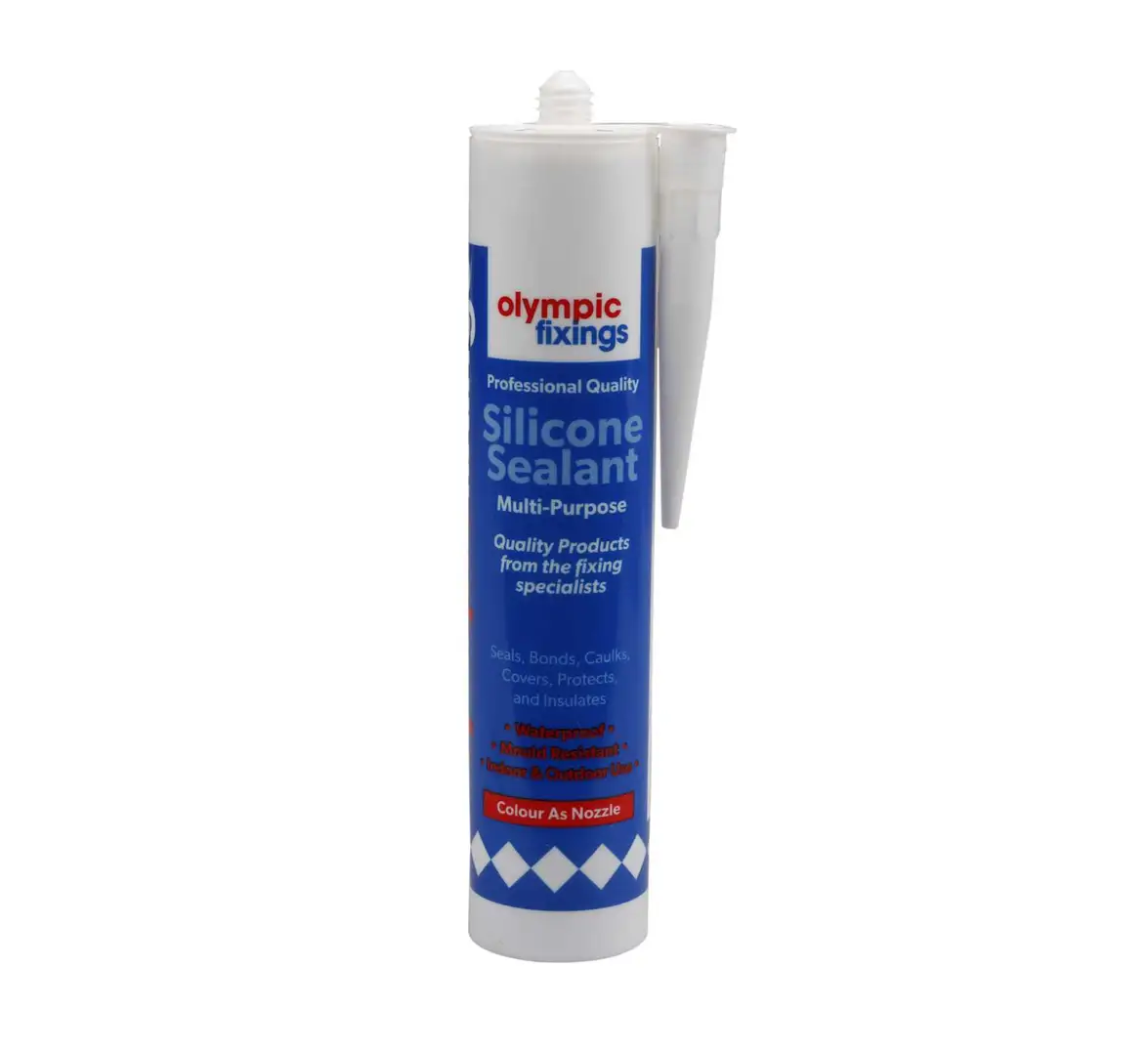 Olympic 238-502-005 High Modulus Silicone Sealant Clear
