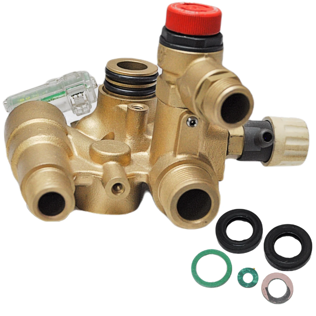 Baxi 720789601 Brass Return Assembly 12L | Replacement Spare Part