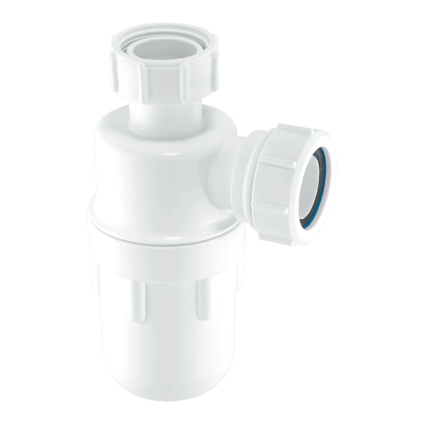 McAlpine C10 Bottle Trap White 1½