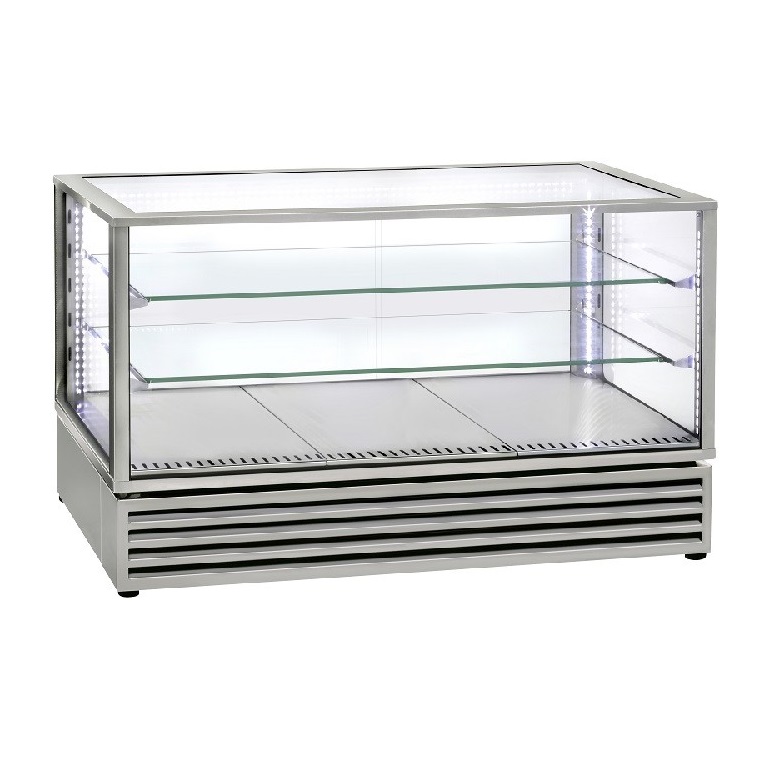 Roller Grill Horizontal Refrigerated Display Cabinet CD1200 in Stainless Steel