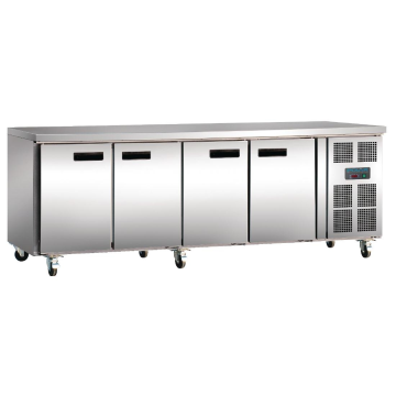 Polar 4 Door Counter Fridge 553 Ltr G598