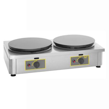 Roller Grill 400mm Double Plate Gas Crepe Machine 400CDG