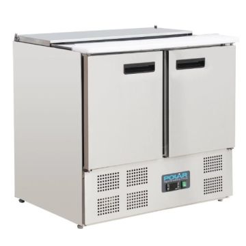Polar Refrigerated Saladette Counter 240Ltr G606