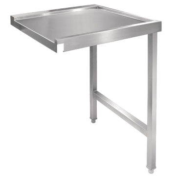 Vogue Pass Through Dishwash Table Right 600mm GJ534