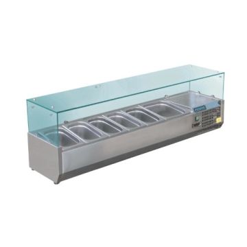 Polar Refrigerated Servery Topper 6 GN GD876