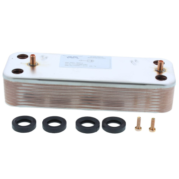 Baxi 7225723 Heat Exchanger DWH - 16 Plate