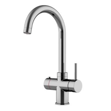 Calmag 3in1 Swan Neck Boiling Water Tap Chrome DWFK-CALHWT-CP-SWAN