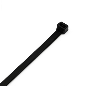  Pro Power 140mm x 3.6mm Black Cable Ties 100 Pack Heavy-Duty Self-Locking Nylon Ties