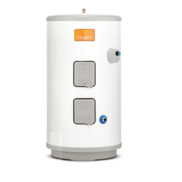 Heatrae Sadia Megaflo Eco 300DD Direct Unvented Hot Water Cylinder
