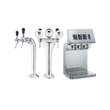 HydroChill HC50 under-counter 150ltr chilled & sparkling 2 spout with badge