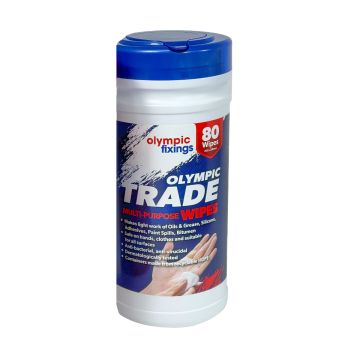 Olympic 236-600-205 Multi Purpose Wipes 80 Pack Tub