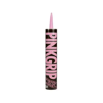 Everbuild PINKGRIP Grab Adhesive 350ml Direct Bond Cartridge