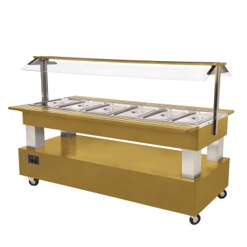 Roller Grill Hot Buffet Bar In Light Oak SB60C