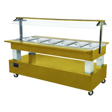 SB60M Refrigerated / Heated Display - Roller Grill