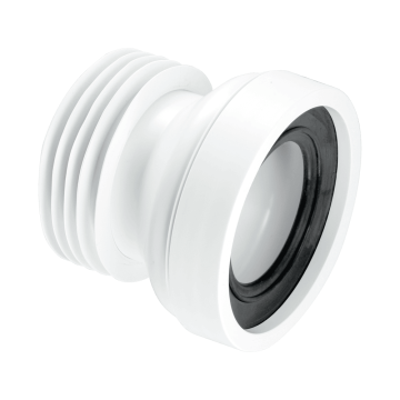 McAlpine WC-CON1 4" Straight Rigid WC Connector