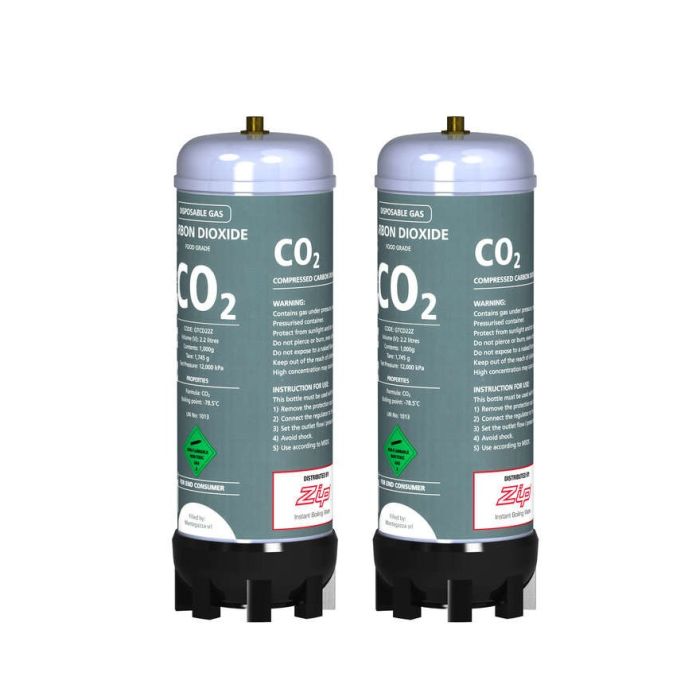 Zip Hydrotap ZT400 CO2 Replacement Gas bottle - 1 pair - 2x canisters