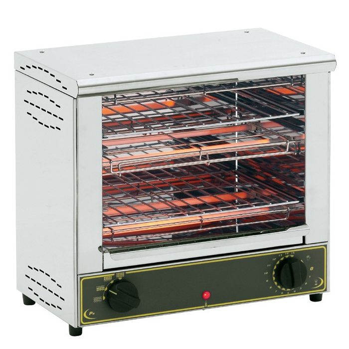 Double CounterTop Infrared Grill and Salamander BAR2000