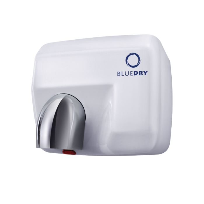 Blue Dry Blue Storm White Metal Hand Dryer HD-BD1004W
