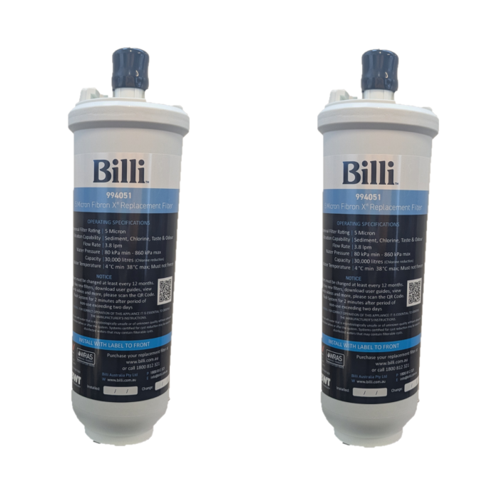 Billi Standard Replacement Twin-pack 5.0 micron 994001