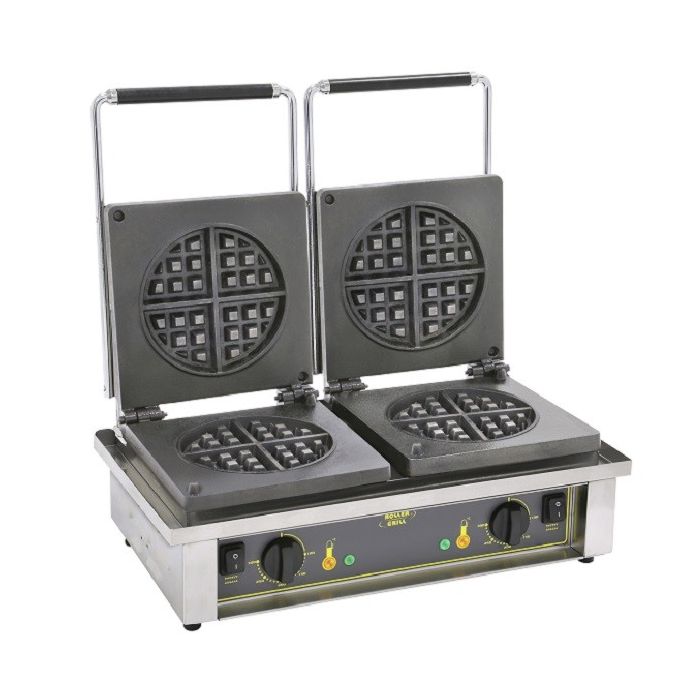 GED75 4 Piece Round Waffle Iron
