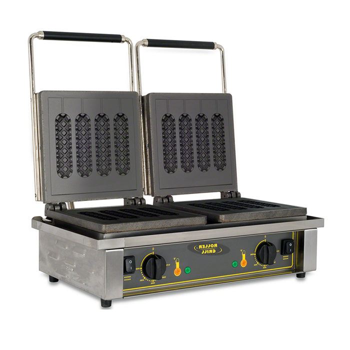 Roller Grill GED80 Dual Hot Dog / Stick Waffle Iron
