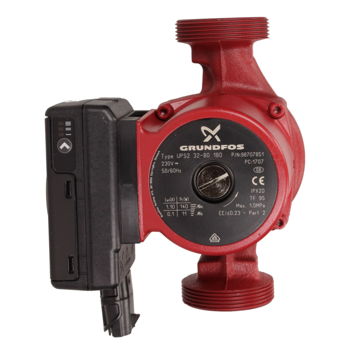 Grundfos 98707851 UPS2 32-80 180 Circulating Pump