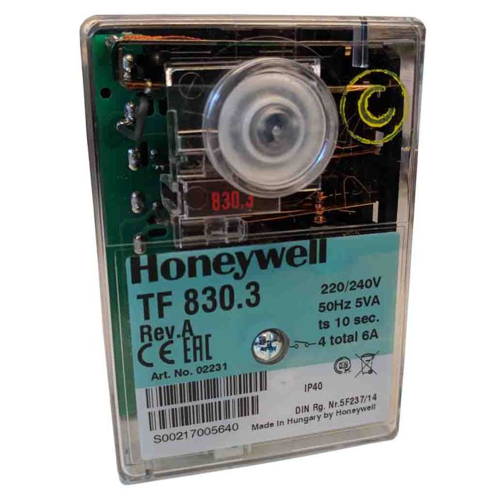 Honeywell TF830.3 (TF830B) Satronic Oil Burner Control Box