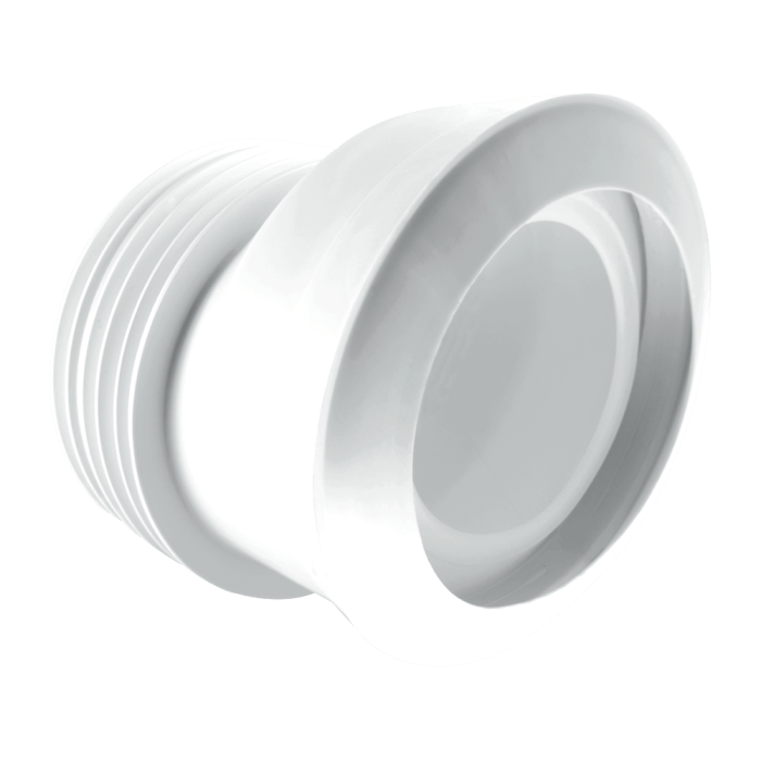 McAlpine Macfit Rigid 20mm Offset WC Pan Connector 130mm MAC-4