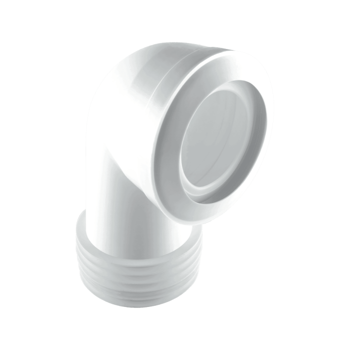 McAlpine Macfit 90° Angled Pan Connector 340mm MAC-8