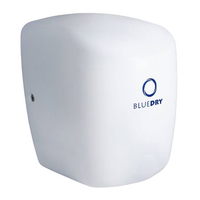Blue Dry Mini Jet White Metal Hand Dryer HD-BD1015W