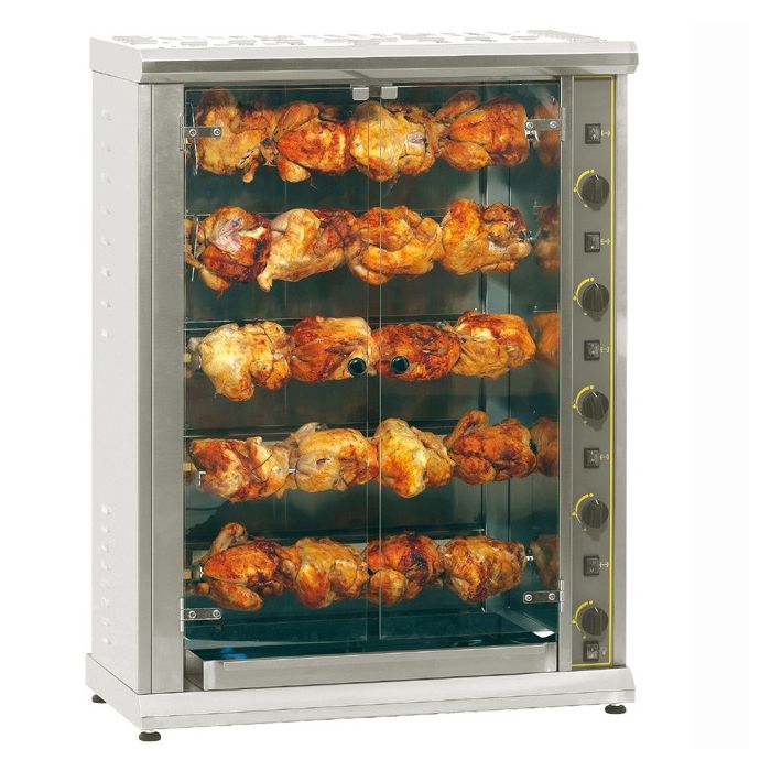Roller Grill Gas Chicken Rotisserie RBG200