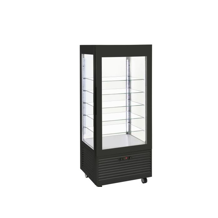 Roller Grill RD800 Black Refridgerator Vertical Fixed