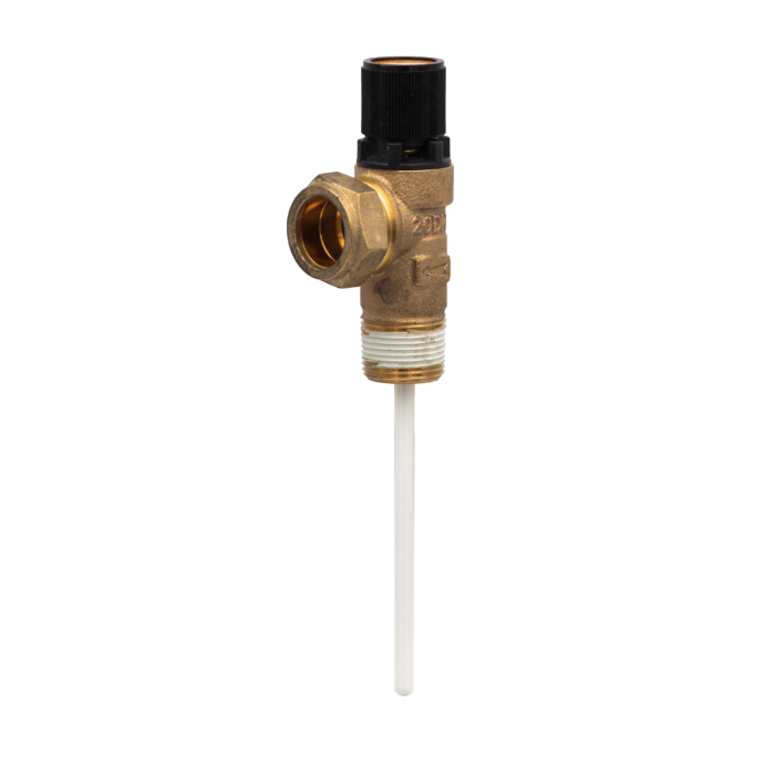 Reliance PTEM575250 7 Bar T&P Relief Valve 22mm x 34 Long Probe (TPR22)