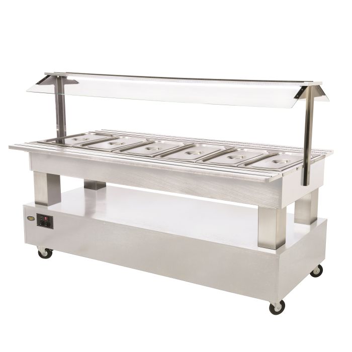 Hot Buffet Bar in White SB60C