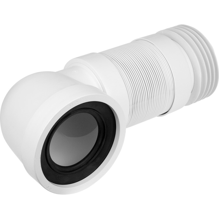 McAlpine WC-CON8F Flexible 90° Angled Pan Connector 340mm