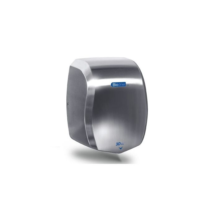 Biodrier 3D Smart Dry Hand Dryer Stainless Steel
