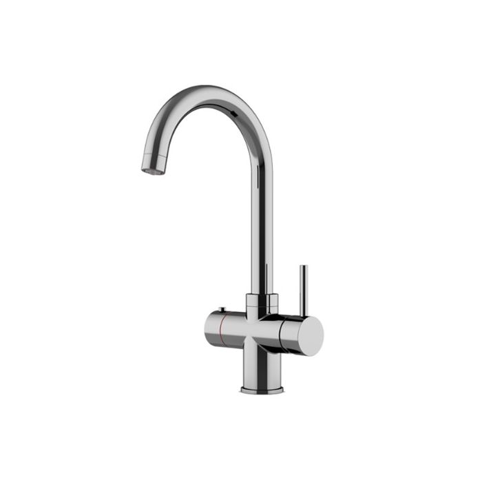 Calmag 3in1 Swan Neck Boiling Water Tap Chrome DWFK-CALHWT-CP-SWAN
