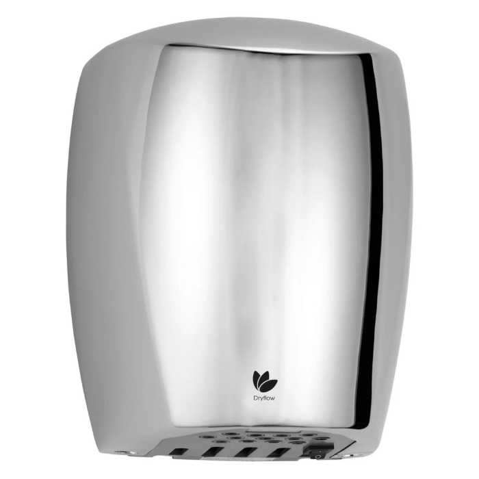 Dryflow Ecoforce Hand Dryer in Polished Chrome EF03