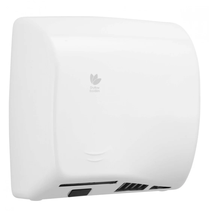 Dryflow Eco Slim Hand Dryer in White DFES01W