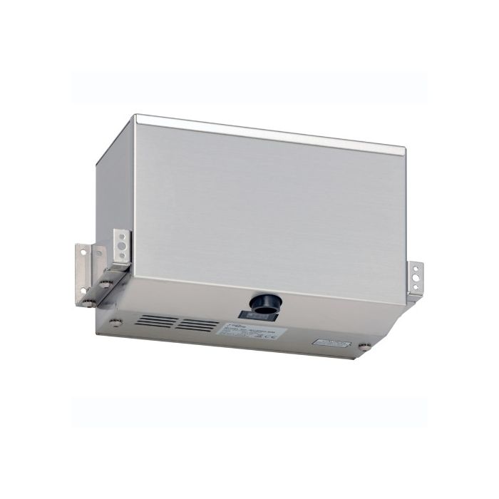 Dolphin Velocity BC2003-BM Hand Dryer behind mirror