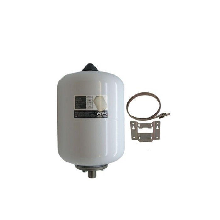 Altecnic ER-PV8BKT 8L Potable Expansion Vessel with Bracket & Strap