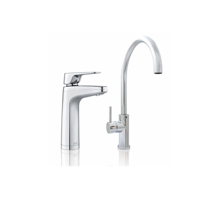 Billi OmniOne Plus 9 XL Boiling Chilled & Sparkling and Gooseneck Tap Chrome 926075NDLGSCHUK