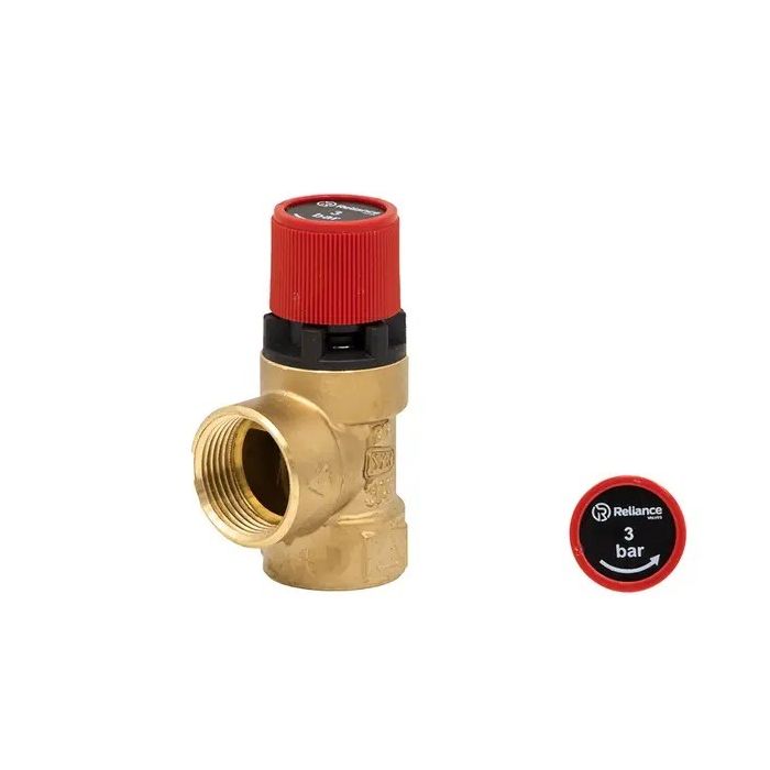 Reliance RWC 3/4" F x F 101 Series Pressure Relief Valve 3 Bar PREL101013