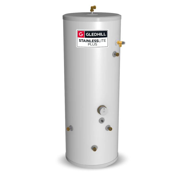 Gledhill StainlessLite Plus Indirect 120L Unvented Cylinder PLUIN120