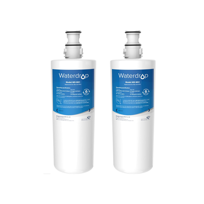 Waterdrop F701 Replacement Filter for Insinkerator Boiling Taps - Twin Pack