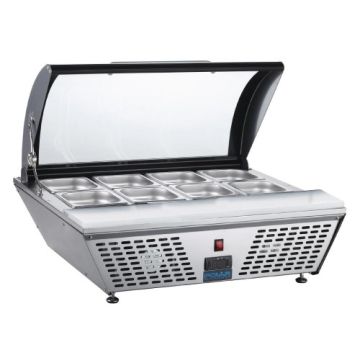Polar Refrigerated Countertop Servery with Chopping board GL178