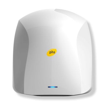 Warner Howard PHS Airstream Key Hand Dryer - White 091250PR