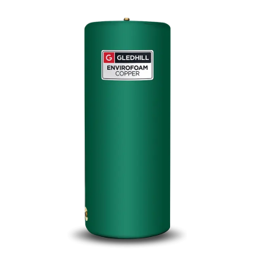 Gledhill Envirofoam Copper 166L Indirect Vented Cylinder BIND24