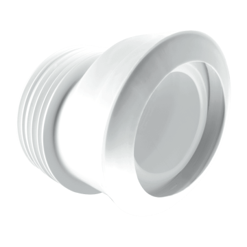 McAlpine Macfit Rigid 20mm Offset WC Pan Connector 130mm MAC-4